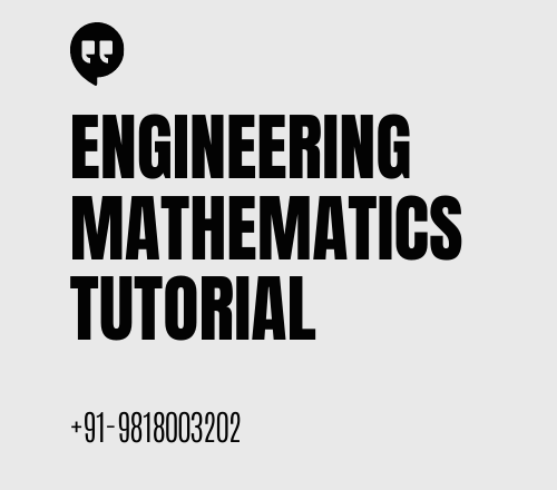 Engineering Mathematics Tutorial